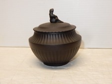 ANTIQUE WEDGWOOD BASALT WIDOW