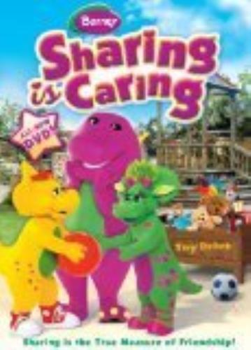 Barney sharing caring dvd - barney,