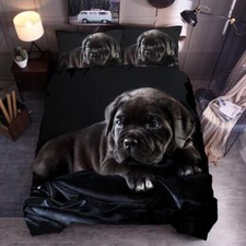 3D Animal Dog Cat Wolf Owl Printing Duvet Cover Bedding Set with Pillow Case(s)