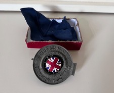 Vintage Royal Automobile Club Associate Badge Union Jack Enamel R17023
