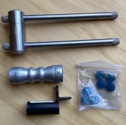 Dunno snooker cue - tip, clamp