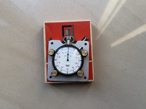 Vintage heuer stopwatch a - vintage, on