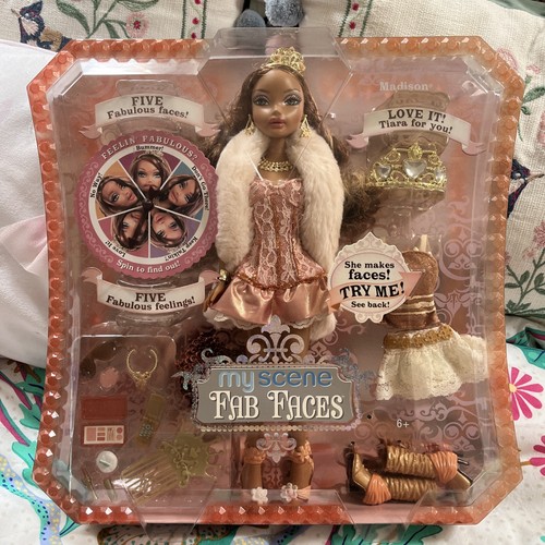 Myscene fab faces vintage doll - faces,