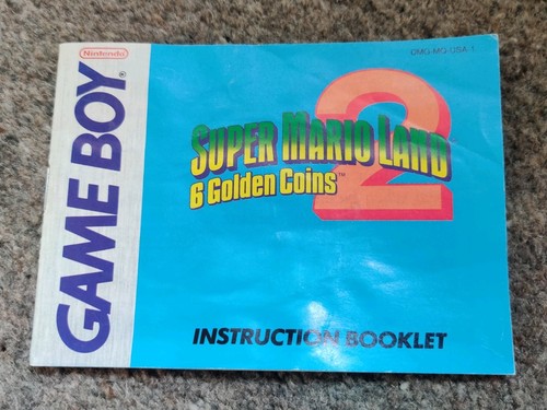 Gameboy instruction manual usa - instruction,