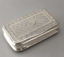 George III Silver Snuff Box