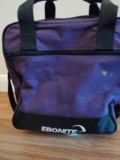 Ebonite Purple Single Ten-Pin Bowling Ball Bag