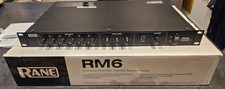 Rane rm6 channel mixer with - rm6, 6-channel