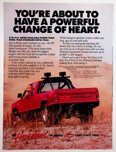 Chevrolet 4x4 truck - chevrolet, ad