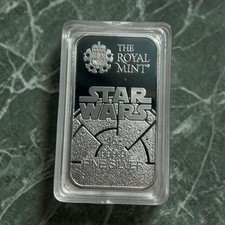 1oz .999 fine silver Star Wars