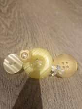 Handmade Yellow dragonfly