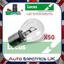 50x New Lucas 382 12V 21W Bulb