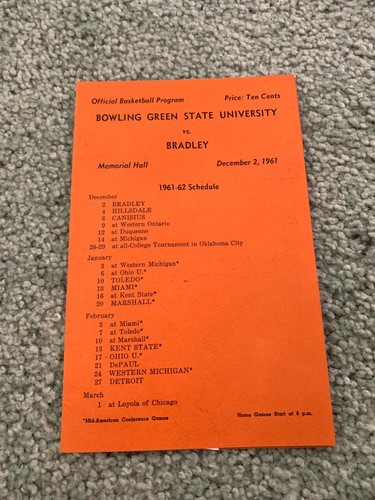 1961 bowling green state - 1961,
