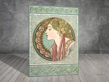 Alphonse Mucha Laurel  CANVAS