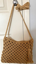 Italian hand crocheted bag - hand, in