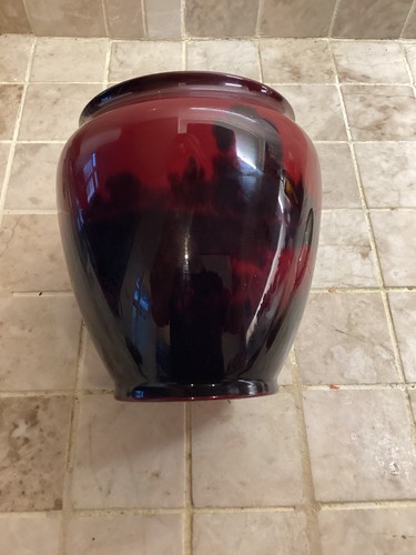 Royal doulton flambe - doulton, vase