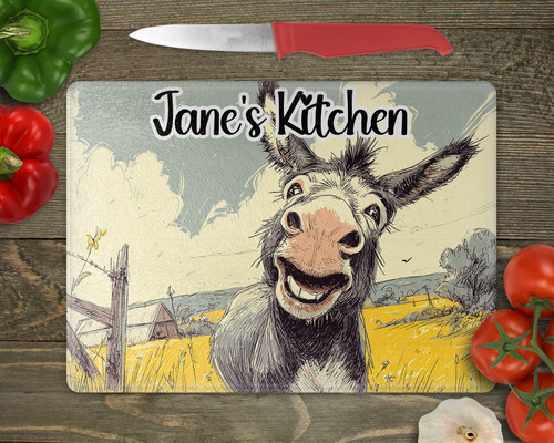 Donkey chopping board - ,, glass