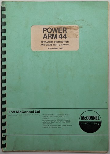 Original mcconnel power arm - mcconnel, 44