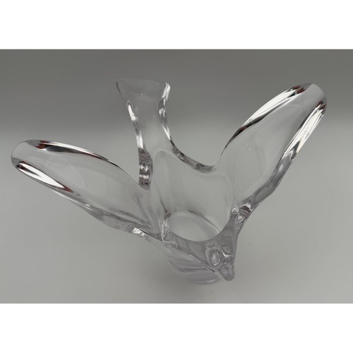 Heavy clear art glass - art,