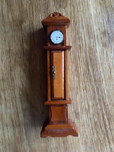 Dolls house grandfather clock - dolls,