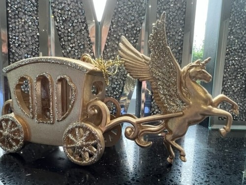 Christmas glittery unicorn - christmas,