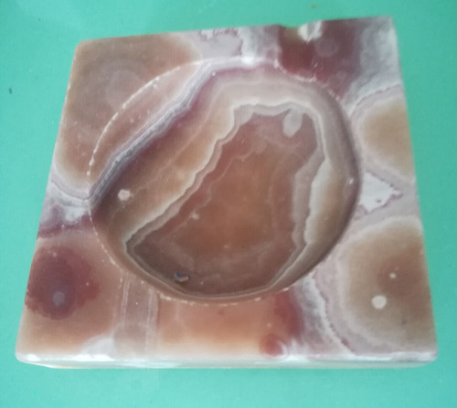 Vintage onyx ashtray - vintage,