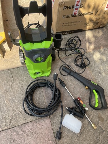High pressure washer - pressure, jet