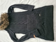 Womens Superdry Black Junper - Small