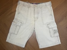 Vintage O'Neill Shorts Mens W36 Beige Tan Cargo Surfer Skater Baggy Y2K Surf 00s
