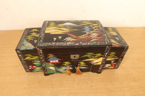 Vintage japanese jewellery box - vintage,