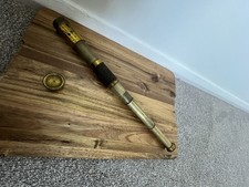 Vintage Brass Telescope For