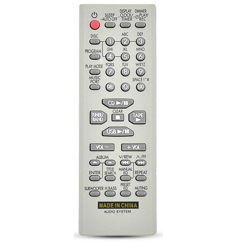 Remote control for panasonic - for,