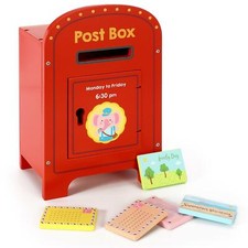 SOKA Wooden Post Box Cute