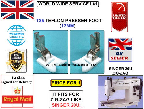 Singer 20u zigzag t35 tflon - 20u,