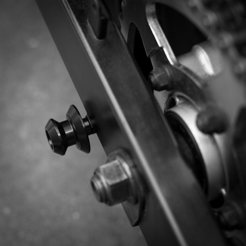 Paddock stand bobbins - paddock, swingarm