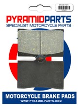 Front brake pads for Yamaha