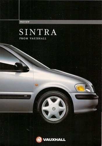 Vauxhall sintra 1996 uk - vauxhall,
