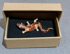 Vintage Lizard/Gecko Brooch In