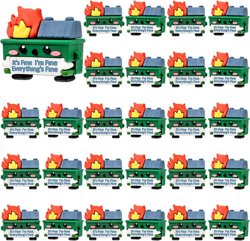 Pcs dumpster fire mini - 30, fire-mini