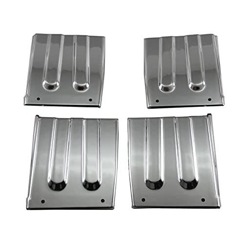 Chrome rear mud guard trim - rear,
