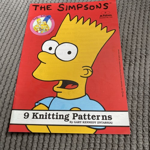The simpsons knitting - simpsons,