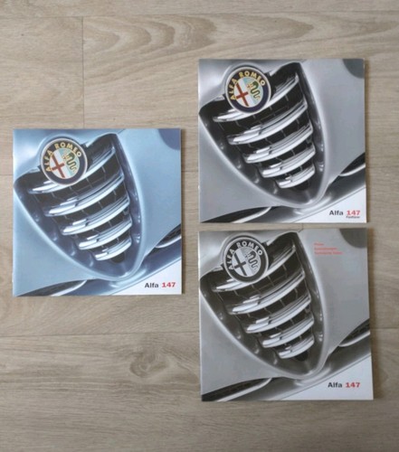 Alfa romeo 147 brochures - alfa,