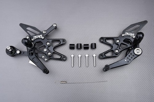 Pair black avdb rearsets - pair,