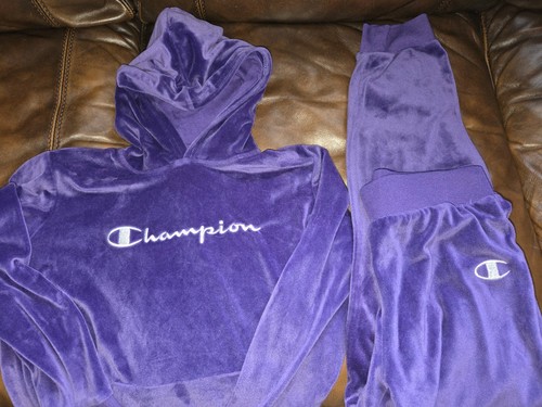 Champion tracksuit girls large - girls,