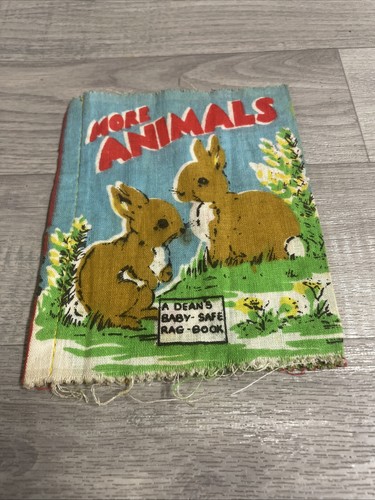 Vintage antique deans rag - antique, book