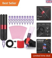 Red Wireless Tattoo Pen
