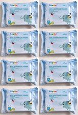 8 Pack (480 Wipes) Kids Wet