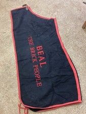 Yorkshire Horse Rug Co 6'0 wool horse travel stable vintage rug black red (used)