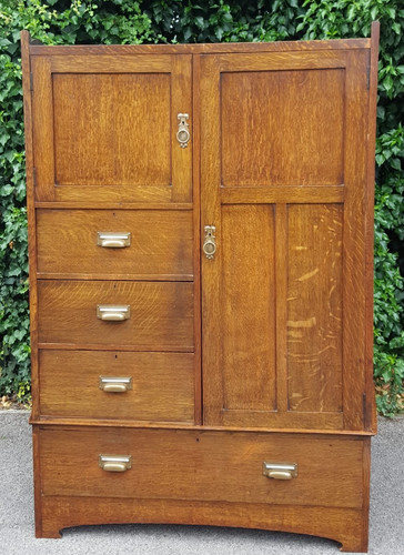 Oak arts crafts combination - oak,