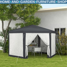 Large hexagonal gazebo - hexagonal,