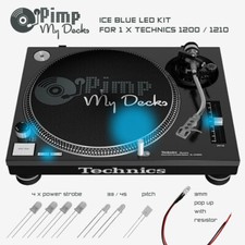 TECHNICS SL 1200 1210 ICE BLUE